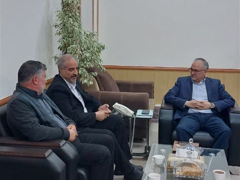 دیدار شهردار ابهر با علی اندرزگو مشاور استاندار و مدیر کل حوزه استاندار محترم