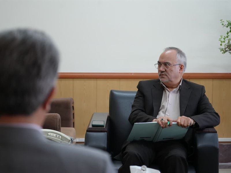 گزارش دیدار مدیرکل ثبت احوال استان زنجان با مشاور و مدیرکل حوزه استاندار زنجان