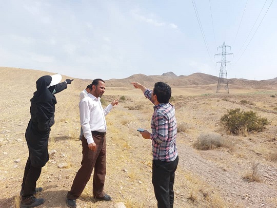بازدید از اراضی ملی شهرستان های ماهنشان و ابهر