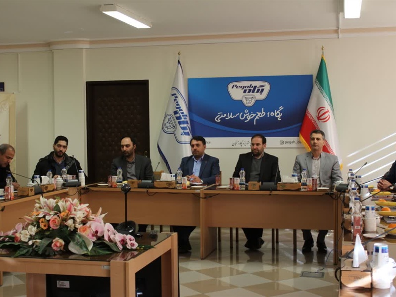 بازدید از شرکت پگاه زنجان