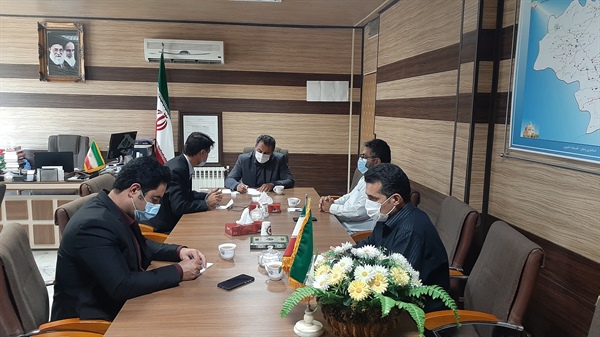 جلسه بررسی مسائل و مشکلات شهر آب بر با حضور اعضای شورای اسلامی ششمین دوره شهر آب بر