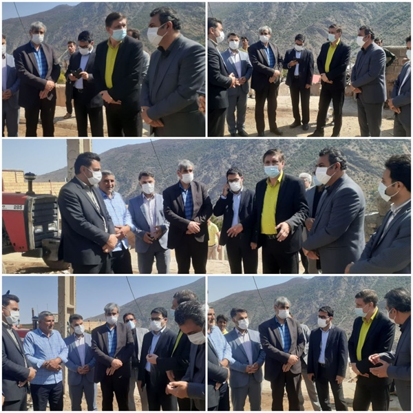بازدید دکتر قربانی معاون امور دهیاری‌های سازمان شهرداری‌ها و دهیاری‌های کشور از روستای گردشگری ولیدر