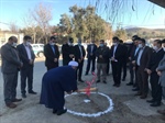کلنگ زنی و بهره برداری از پروژه های بخشداری مرکزی با حضور انبارلو فرماندار طارم به همراه امام جمعه و جمعی از مسئولین شهرستان در دومین روز از دهه مبارک فجر
