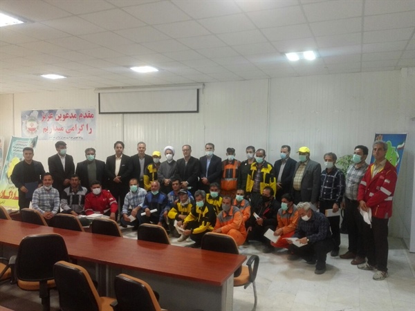 یازدهم اردیبهشت ماه بمناسبت روز کارگر: تجلیل و قدردانی از پرسنل زحمتکش شهرداری آب بر