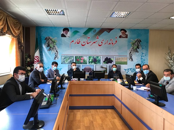 جلسه شورای ترافیک شهرستان به ریاست مهندس حیدری معاونت برنامه ریزی و عمرانی