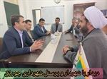 بمناسبت روز شهرداری ها و دهیاری ها: دیدار انبارلو فرماندار طارم و امام جمعه محترم از شهرداری های آب بر و چورزق