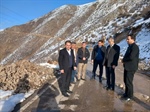 بررسی مشکلات روستای ولیس و بازدید از پروژه گاز رسانی این روستا توسط مهندس شفیعی فرماندار طارم