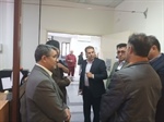 بازدید شفیعی فرماندار شهرستان طارم از نحوه خدمات رسانی بیمارستان شهدای طارم