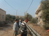 بازدید بخشدار گیلوان از پروژه جدول گذاری روستای تسکین