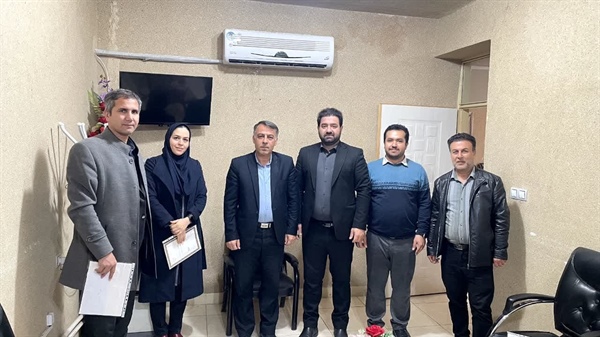 تجلیل از همکاران بخشداری گیلوان به مناسبت روز مهندس