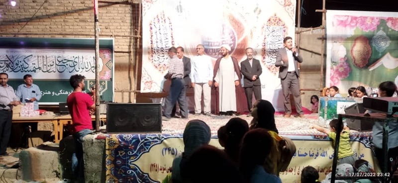 مراسمات جشن و سرور عید بزرگ غدیر در روستاها و مرکز بخش دوتپه
