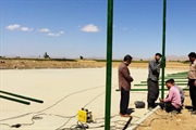 بازدید از پروژه های چمن مصنوعی مرکز بخش و روستای توپقره