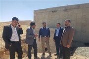 بازدید از پروژه مخزن آب و تعویض شبکه آب شرب روستای دهشیر