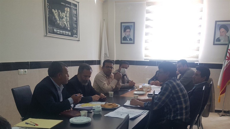 جلسه طرح و بررسی طرح هادی روستاهای بخش دوتپه