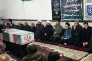 مراسم میزبانی و تشییع پیکر مطهر شهید گمنام