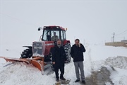 همکاری و هم‌افزایی دهیاریهای بخش در برف‌روبی و بازگشایی محورهای...