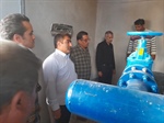 بازدید بیات بخشدار زنجانرود از آخرین روند آبرسانی به مجتمع ایلن گوگلر
