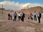 بازدید مدیر کل آموزش و پرورش استان از روستای عزیزلو