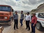 بازدید بیات بخشدار زنجانرود از روند راهسازی روستای ایلن و گوگلر