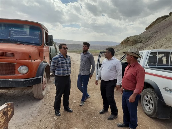 بازدید بیات بخشدار زنجانرود از روند راهسازی روستای ایلن و گوگلر