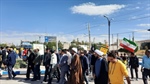 راهپیمایی مردم نیک پی در راستای حمایت از مظلومیت مردم غزه
