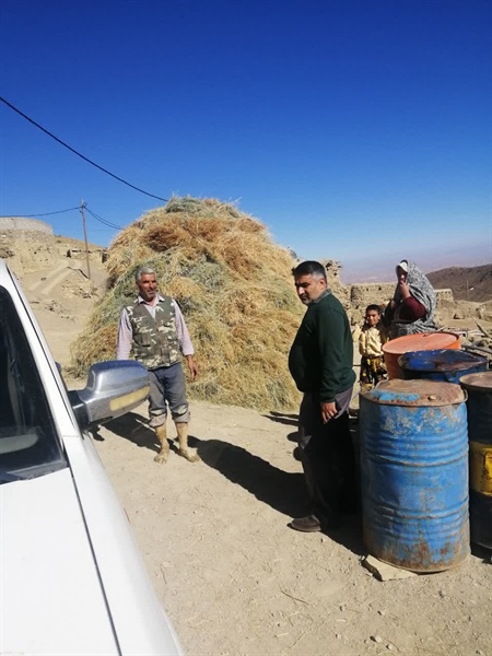 بازدید بیات بخشدار زنجانرود از وضعیت آب شرب روستای کنگرلو