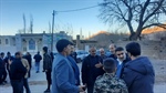 دیدار بیات بخشدار زنجانرود با اهالی روستای اند آباد علیا