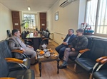 دیدار صمیمی رئیس محترم ورزش و جوانان شهرستان زنجان با بیات بخشدار زنجانرود                                               .
