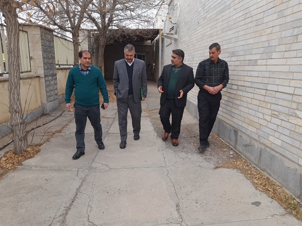 بازدید دکتر شهامی معاونت محترم  مدیریت و منابع استانداری از بخشداری زنجانرود