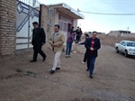 بازدید مدیر کل محترم دفتر امور روستایی و شوراها استانداری بهمراه بیات بخشدار زنجانرود از پروژه عمرانی روستای چروک سفلی