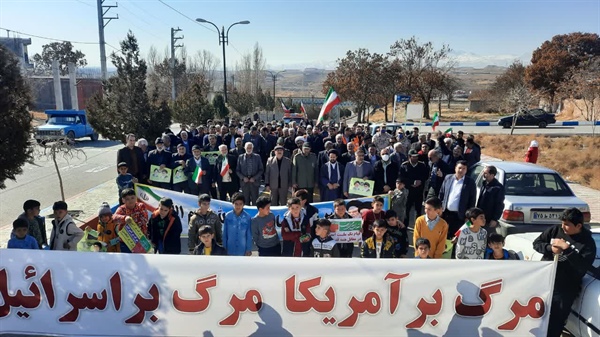 راهپیمایی 22 بهمن در شهر نیک پی برگزار شد