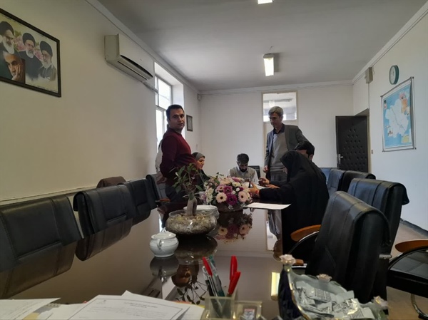 برگزاری مانور انتخابات در بخشداری زنجانرود