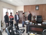 دیدار بیات بخشدار زنجانرود با شهردار نیک پی