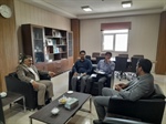 بیات بخشدار زنجانرود با رییس بنیاد مسکن شهرستان زنجان دیدار نمودند