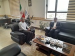 دیدار صمیمی بیات بخشدار زنجانرود با مدیرعامل آب وفاضلاب استان زنجان و پیگیری مشکلات در حوزه آب شرب روستاهای بخش