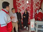 بازدید بیات بخشدار زنجانرود از خانه هلال روستای حصار بهمراه کارشناس امور عمرانی بخشداری زنجانرود