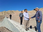 بازدید بیات بخشدار زنجانرود از طرح آبخوانداری  روستای اندآباد سفلی بهمراه کارشناس امور عمرانی بخشداری زنجانرود