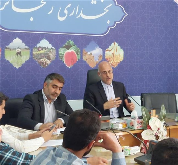 مراسم 14 تیرماه روز دهیاری ها با حضور فرماندار محترم شهرستان زنجان در بخش زنجانرود برگزار شد