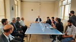 جلسه بررسی مشکلات روستای اندآباد علیا با حضور جناب آقای دکتر خالقی فرماندار محترم شهرستان زنجان