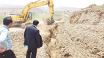 بازدید بیات بخشدار زنجانرود از عملیات گاز رسانی روستای قزلجه علیا