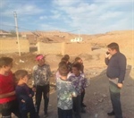 بازدید میدانی بخشدار زنجانرود از روستای گوگ تپه