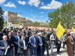 راهپیمایی روز جهانی قدس در شهر نیک پی همزمان با کل کشور