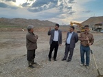 بازدید حسینی راد معاون محترم سیاسی ، امنیتی و اجتماعی فرمانداری شهرستان زنجان بهمراه بیات بخشدار زنجانرود از روستای چپر