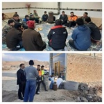 بازدید میدانی بخشدار زنجانرود از روستاهای چپر و مشمپا
