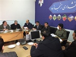 نشست ماهانه دهیاران بخش زنجانرود به ریاست بیگدلی مدیر کل محترم امور روستایی و شوراها استانداری زنجان