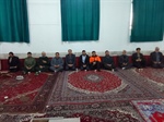حضور بخشدار زنجانرود در مراسم سالگرد ارتحال حاج قاسم سلیمانی در روستای اندآباد سفلی