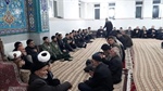 حضور مدیر کل محترم امور روستایی استانداری زنجان بهمراه بیات بخشدار زنجانرود در مسجد روستای میرجان