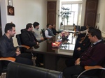 نشست صمیمی بخشدار زنجانرود با همکاران بخشداری