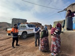 دیدار چهره به چهره بخشدار زنجانرود با اهالی روستای ایلن