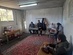 بازدید بخشدار زنجانرود از مدرسه روستای حماملو علیا و سفلی
